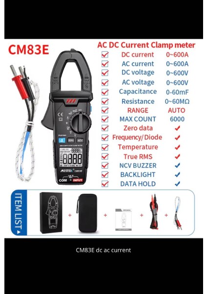 CM-83E Dijital Pensampermetre