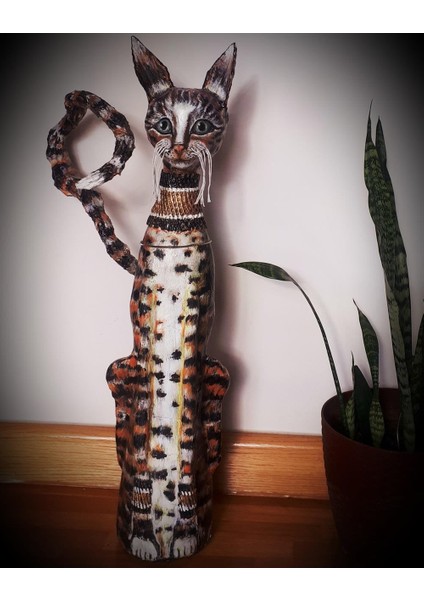 Kedi Biblosu El Yapımı 81 Cm