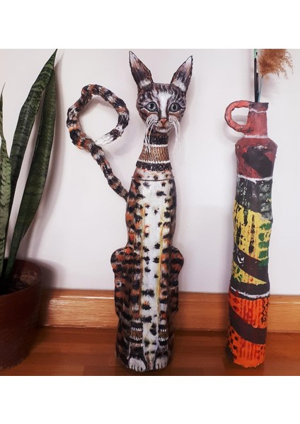 Kedi Biblosu El Yapımı 81 Cm fiyatları