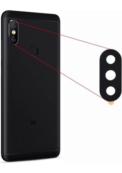 T Teknoloji Xiaomi Redmi Note 5 Uyumlu Kamera Lensi