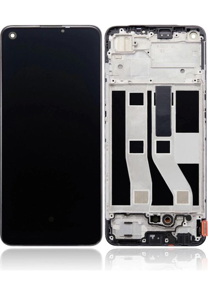 Oppo A74 4g LCD Ekran Dokunmatik Siyah OLED Çıtalı