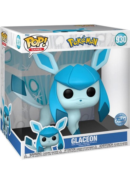 Pop Jumbo Figür Pokemon Glaceon 10" Special Edition