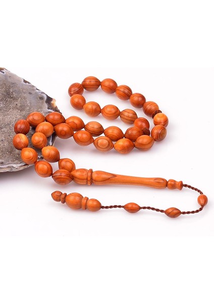 Kıbrıs Ağacı Tesbih (8*12 Mm)