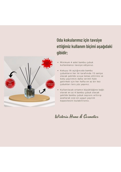 Okyanus Ferahlatıcı Koku Aromalı Dekoratif 120 ml Bambu Çubuklu Oda Kokusu fırsatları