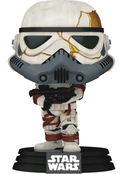 Pop! Star Wars Ahsoka Thrawn's Night Trooper With Blue Mouthpiece 76542
