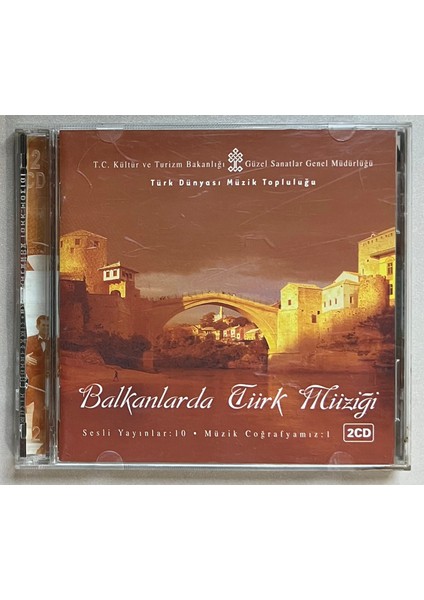 Balkanlarda Türk Müziği Çift CD (Orjnal Dönem Baskı CD)