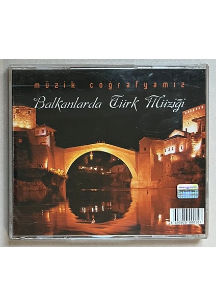 Balkanlarda Türk Müziği Çift CD (Orjnal Dönem Baskı CD)