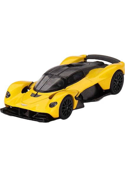 Aston Martin Valkyrie Sunburst Yellow Model Araba