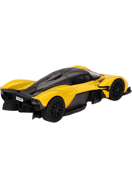 Aston Martin Valkyrie Sunburst Yellow Model Araba