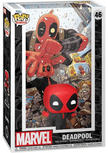 Pop! Comic Cover: Marvel - Deadpool In Black Suit 76085