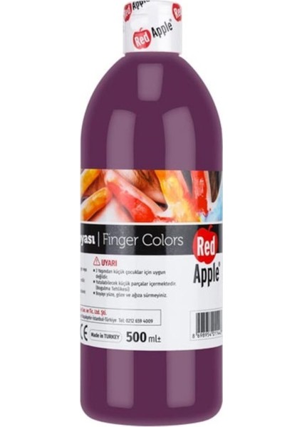 Red Apple  Neon Parmak Boyası 500 Gr. Mor