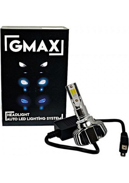 Gmax S400 3 Renk Çakarli H7 Headlight 13