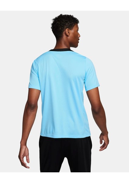 Strike Dri-Fıt Slim Fit Futbol Erkek Mavi Spor Tshirt Forma FN2399-407