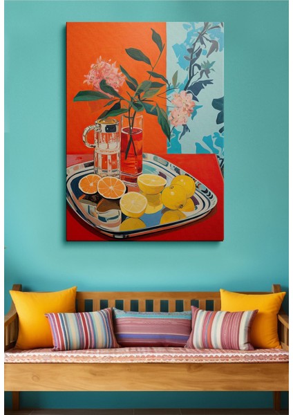 Kanvas Duvar Tablosu Tekli Canvas Tablo Boho Klasik Modern 155