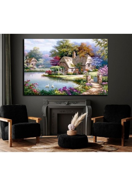 Hd Baskı Kanvas Tablo Doğa Manzara Modelli Dekoratif Şık Hd Baskı Kanvas Tablo Modelleri