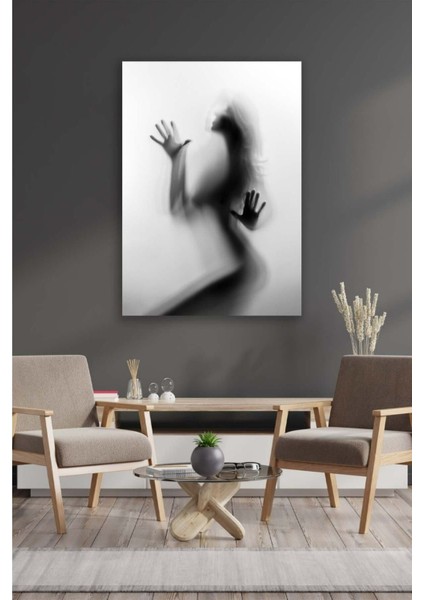 Modern Art Siluet Dekoratif Hd Baskı Kanvas Tablo2(60*120)