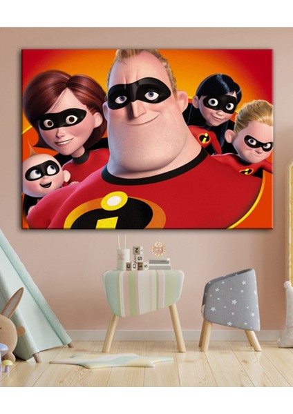 Inanılmaz Aile Çocuk Odası Tabloları Hediye