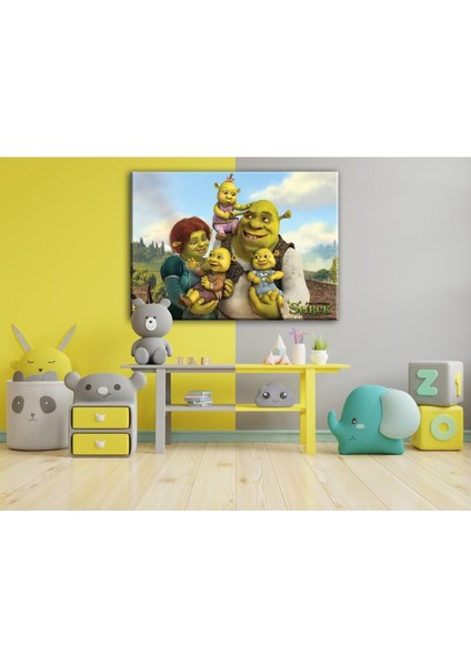 Shrek Çocuk Odası Tabloları Hediye