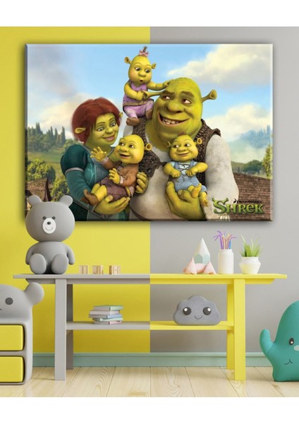Shrek Çocuk Odası Tabloları Hediye fiyatları