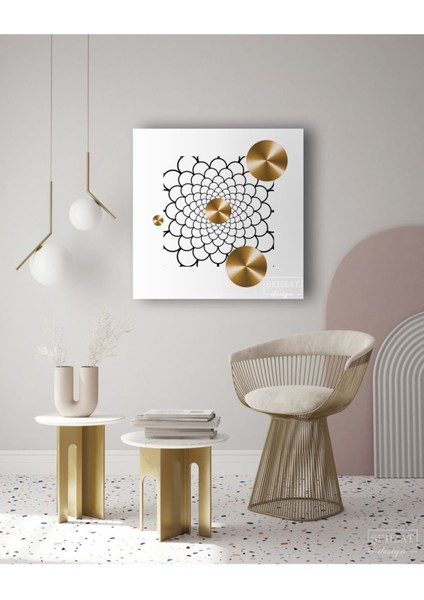 Modern Sanatsal Soyut Dekoratif Hd Baskı Kanvas Tablo