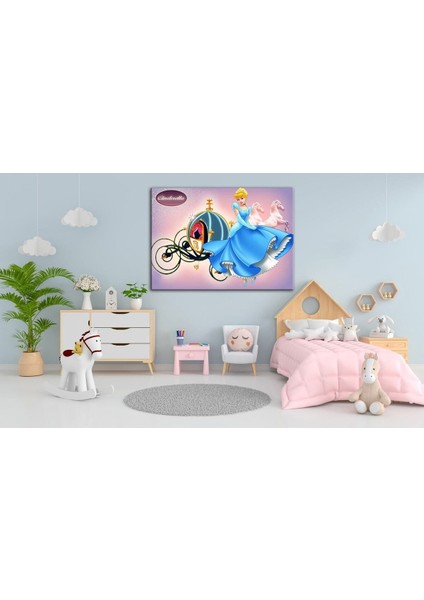 Külkedisi Cinderella Çocuk Odası Tabloları Hediye