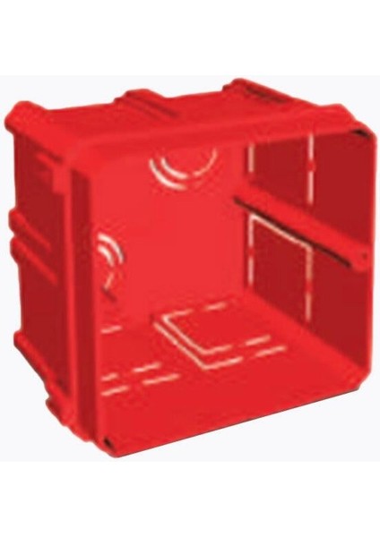 Kasa 2m (Sıva Altı) Kırmızı Grup