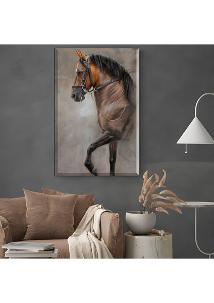 |Şık At Tablosu 37 |Çerçevesiz Hd Baskı Kanvas Tablo