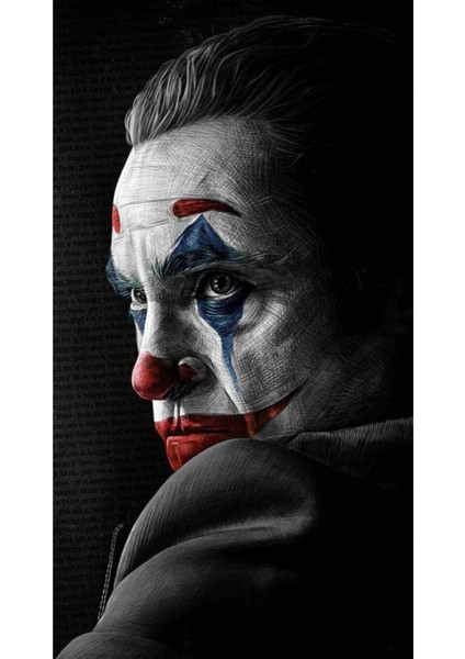 Dekoratif Joker Hd Baskı Kanvas Tablo