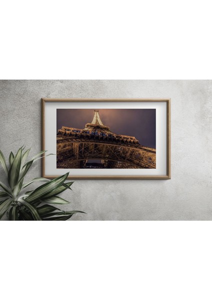 Paris Eyfel Kulesi Hd Baskı Kanvas Tablo modelleri