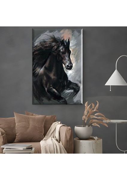 |Şık At Tablosu 32 |Çerçevesiz Hd Baskı Kanvas Tablo