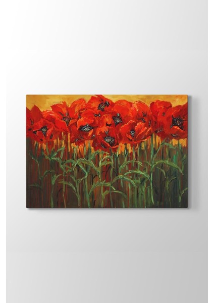 Gelincik Çiçeği Tarlası Tablosu