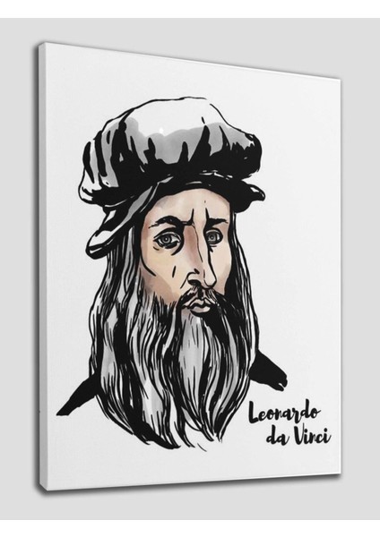 Leonardo Da Vinci Dekoratif Hd Baskı Kanvas Tablo 1232