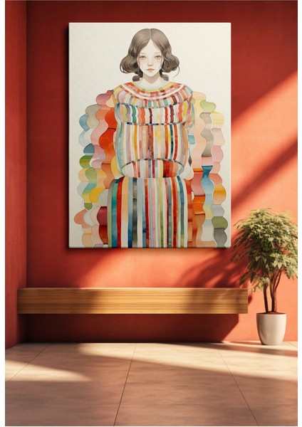 Kanvas Duvar Tablosu Tekli Canvas Tablo Boho Klasik Modern 144