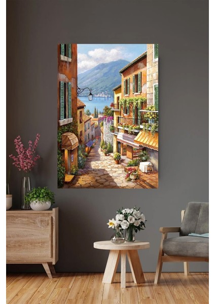 Hd Kalite Deniz Ve Dağ Manzara Özel Tasarım Hd Baskı Kanvas Tablo/007-E fiyatları