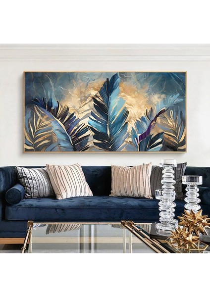 Yağlı Boya Görünümlü Soyut Tablo