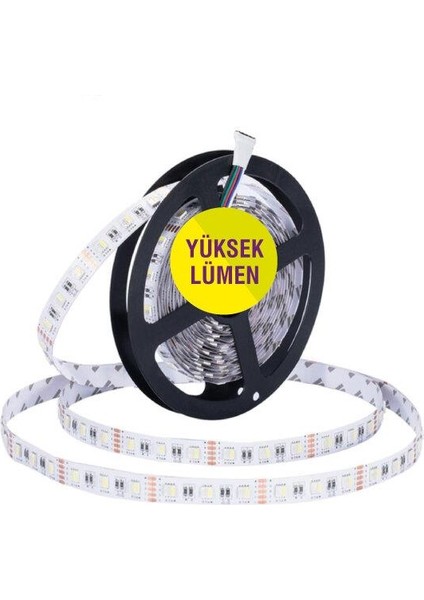 Şerit LED Iç Mekan Beyaz Yüksek Lümen 120 Ledli 12V