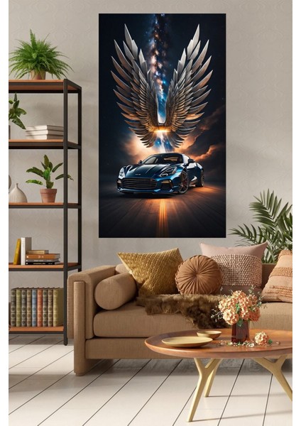 Özel Tasarım Spor Otomobil Kanatlı Hd Kalite Hd Baskı Kanvas Tablo Ev, Ofis /007-E fiyatları