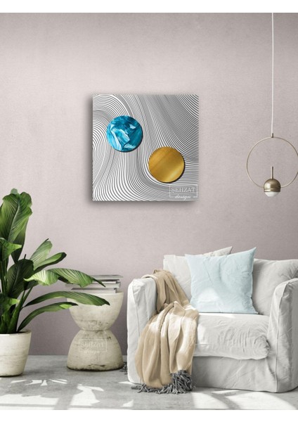 Modern Soyut Dekoratif Hd Baskı Kanvas Tablo