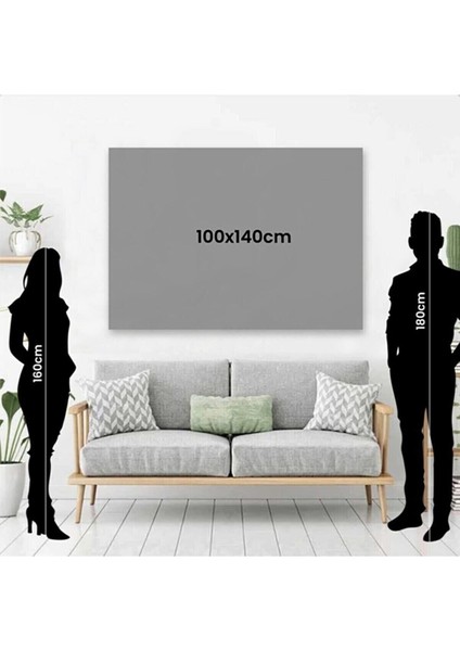 Parrot Dekoratif Hd Baskı Kanvas Tablo