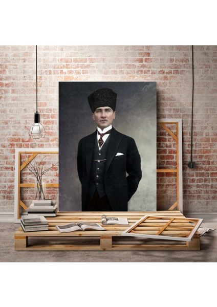 Kanvas Tabla Mustafa Kemal Atatürk-Kmtrk-21 fiyatları