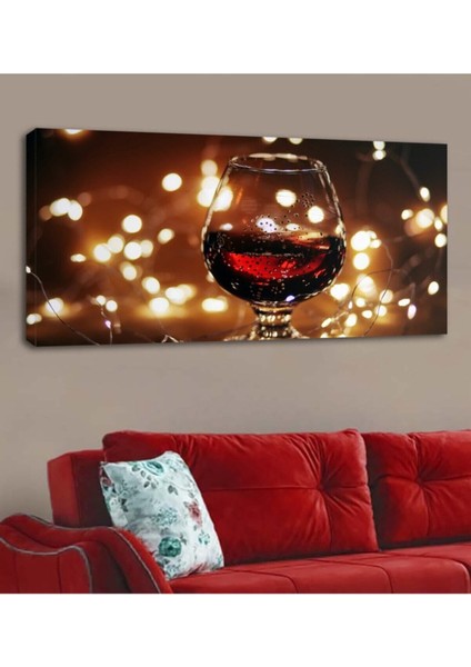 Lüks Hd Baskı Kanvas Tablo Kadeh
