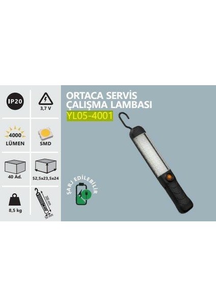 Ortaca Servis Çalışma Lambası 50W