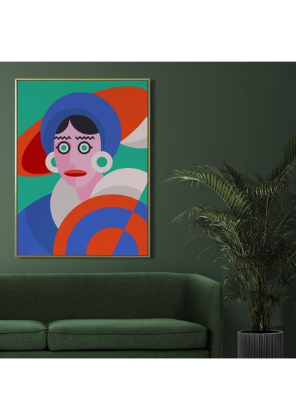 Modern Soyut Kadın Dekoratif Hd Baskı Kanvas Tablo modelleri