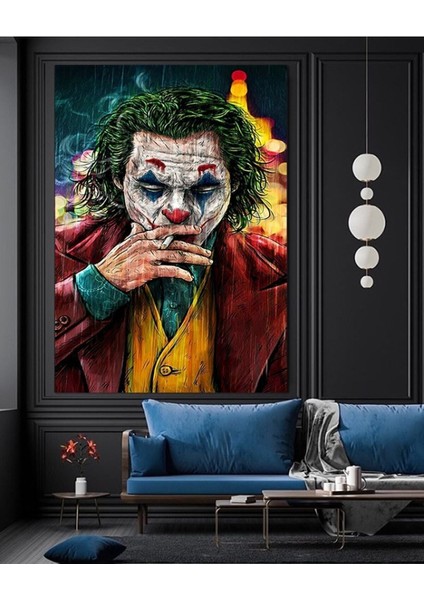 Limitless Design Joker Kanvas Gülen Tablo