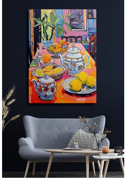 Kanvas Duvar Tablosu Tekli Canvas Tablo Boho Klasik Modern 154