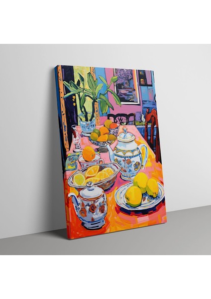 Kanvas Duvar Tablosu Tekli Canvas Tablo Boho Klasik Modern 154