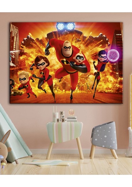 Inanılmaz Aile Çocuk Odası Tabloları Hediye