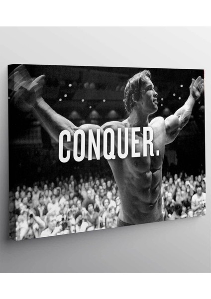 Arnold Schwarzenegger Vücut Geliştirme Motivasyon Hd Baskı Kanvas Tablo fiyatları