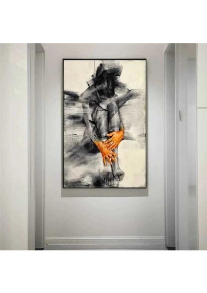 Dekoratif Tree Lady Hd Baskı Kanvas Tablo