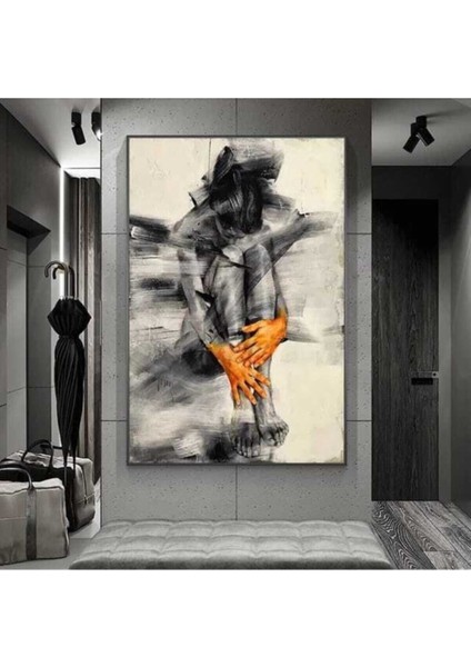 Dekoratif Tree Lady Hd Baskı Kanvas Tablo indirimleri